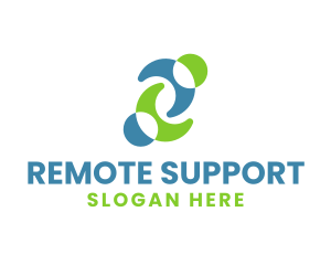 Person Hug Support logo design