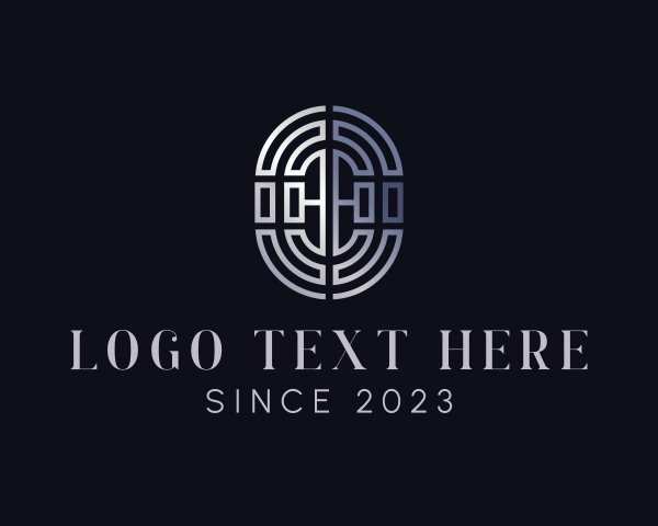 Oval logo example 2