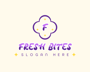 Grape Fruit Juice logo design