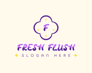 Grape Fruit Juice logo design