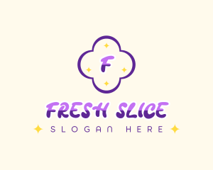 Grape Fruit Juice logo design