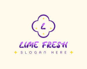 Grape Fruit Juice logo design