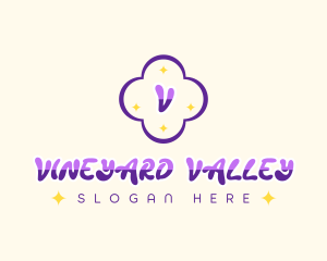 Grape Fruit Juice logo design