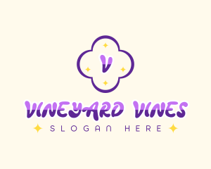 Grape Fruit Juice logo design