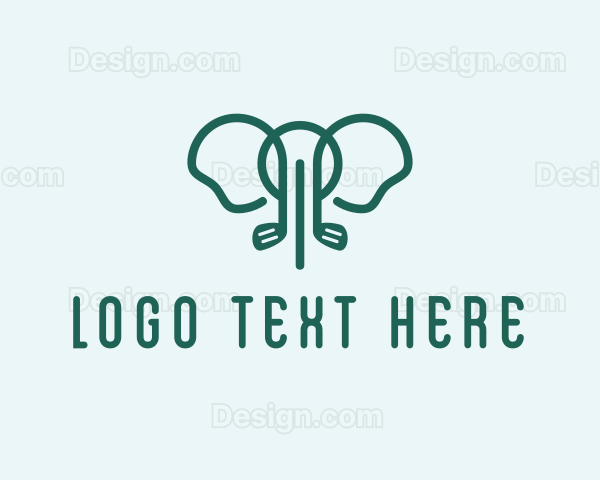Elephant Golf Club Logo