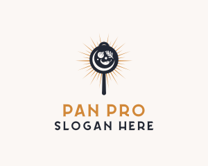 Vegetable Cooking Pan logo design