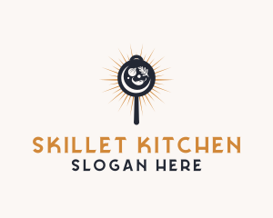 Vegetable Cooking Pan logo design