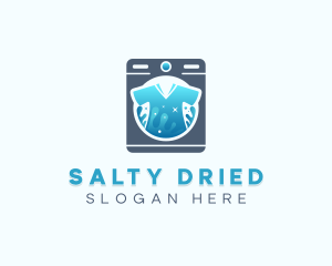 Clothes Washer Laundry logo design