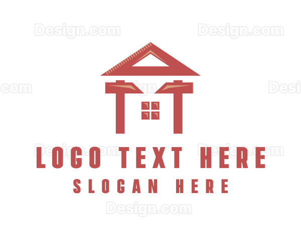 Home Construction Tools Logo