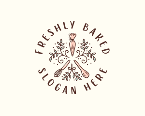 Whisk Pastry Bakeshop logo design