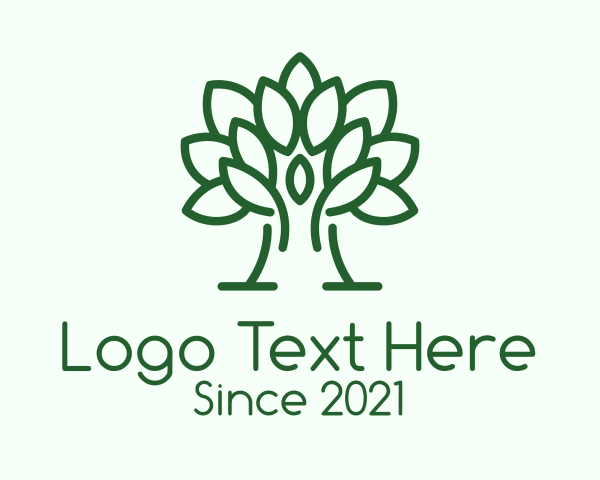 Symmetrical logo example 4