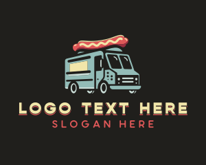 Hotdog Food Truck logo