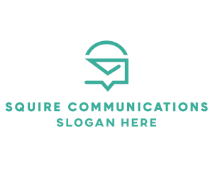 Mail Messaging Chat logo design