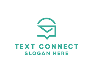 Mail Messaging Chat logo design