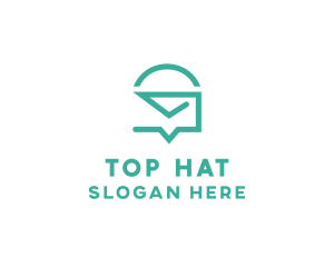 Mail Messaging Chat logo design