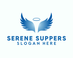 Blue Angel Wings logo