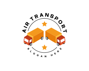 Freight Truck Logistics logo design