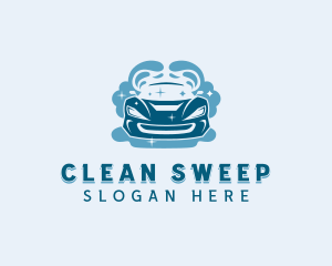 Car Cleaning Vehicle logo design