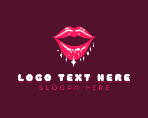 Shiny Mouth Lips logo