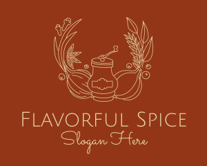 Natural Spices Grinder logo