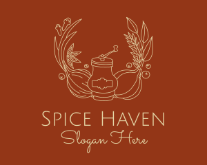 Natural Spices Grinder logo