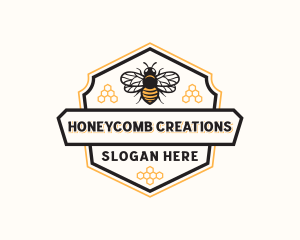 Bee Insect Wings logo design