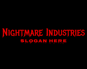 Scary Horror Business logo design