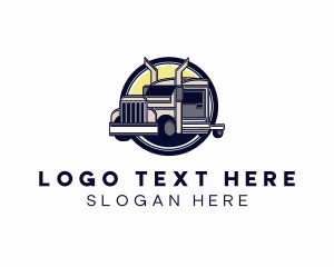 Industrial Logistics Truck logo