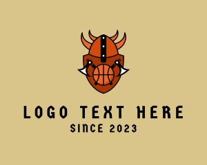 Viking Axe Basketball logo