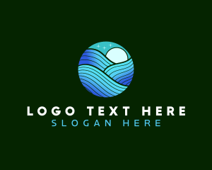 Surf Ocean Waves logo