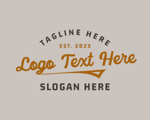 Retro Masculine Fashion Brand logo