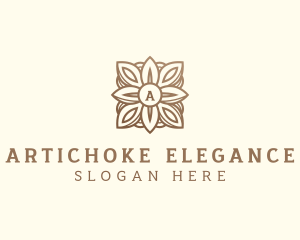 Elegant Wreath Wedding logo design