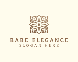 Elegant Wreath Wedding logo design