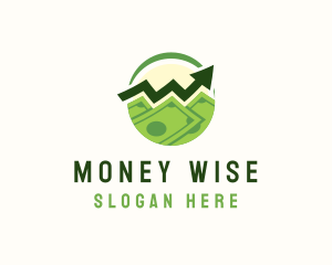 Money Currency Bank logo design