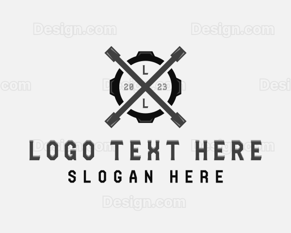 Lug Wrench Gear Logo