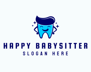 Dental Clinic Happy logo design