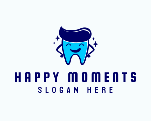 Dental Clinic Happy logo design