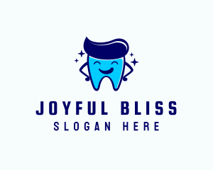 Dental Clinic Happy logo design