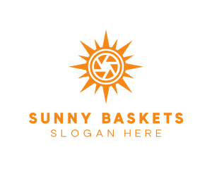 Solar Lens Shutter logo design