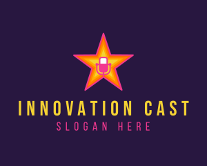 Star Entertainment Podcast  logo design