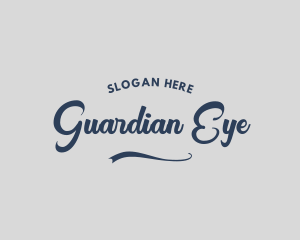 Quirky Cursive Brand Logo