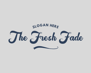 Quirky Cursive Brand logo design