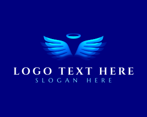 Angel Halo Wings logo