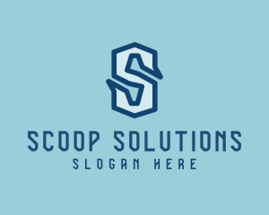 Generic Comic Letter S logo design