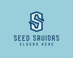 Generic Comic Letter S logo design