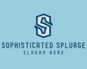 Generic Comic Letter S logo design