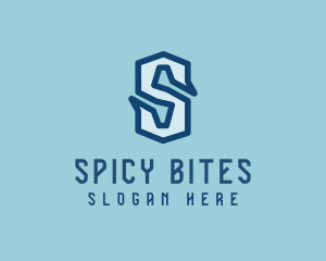 Generic Comic Letter S logo design