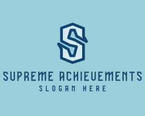 Generic Comic Letter S logo design