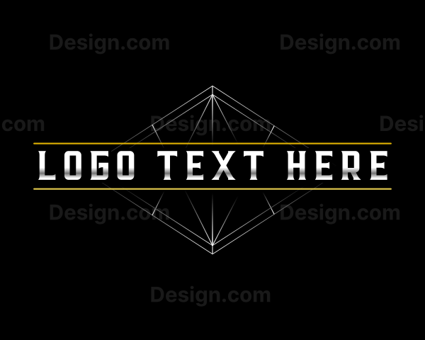 Luxury Geometric Jewelry Logo