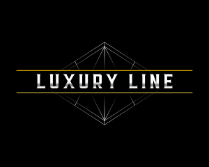 Luxury Geometric Jewelry logo design